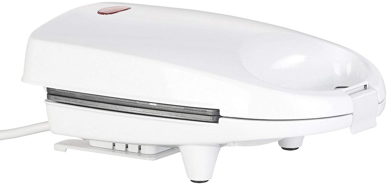 Rosenstein & Söhne Macchine per Waffle - waffle cup maker: Piastra per waffle, per 4 mini coppette di cialde gelato, antiaderente, 520 Watt (waffel maker coni di, coppette cialda in ferro, sciarpa)
