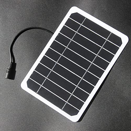Solar Panel,6W 5V Outdoor Solar Panel,Mini Solar Panel With Built-In Voltage Stabilization System For Smart Phone Camping Lanterns Small Fans Monitor #TOP3