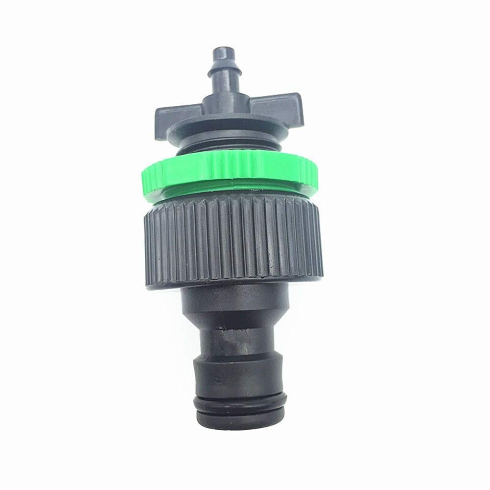 ICXLPMC Pipe Connector 1PCS Tap Connector Quick Connector to 1/4 Inch (4 / 7mm Pipe) Tubing Garden Irrigation Easy Install (Diameter : 1/4'') ICXLPMC