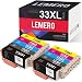 Produktbild LEMERO Kompatibel Druckerpatronen für Epson 33XL 33 XL für Epson Expression Premium XP-7100 XP 540 XP 530 XP 640 XP 830 XP 900 XP 650 XP 630 XP-645 (4B/2C/2M/2Y)