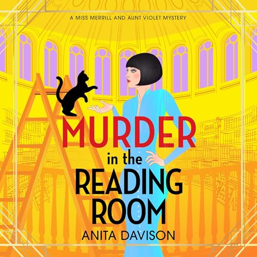Murder in the Reading Room Audiolivro Por Anita Davison capa