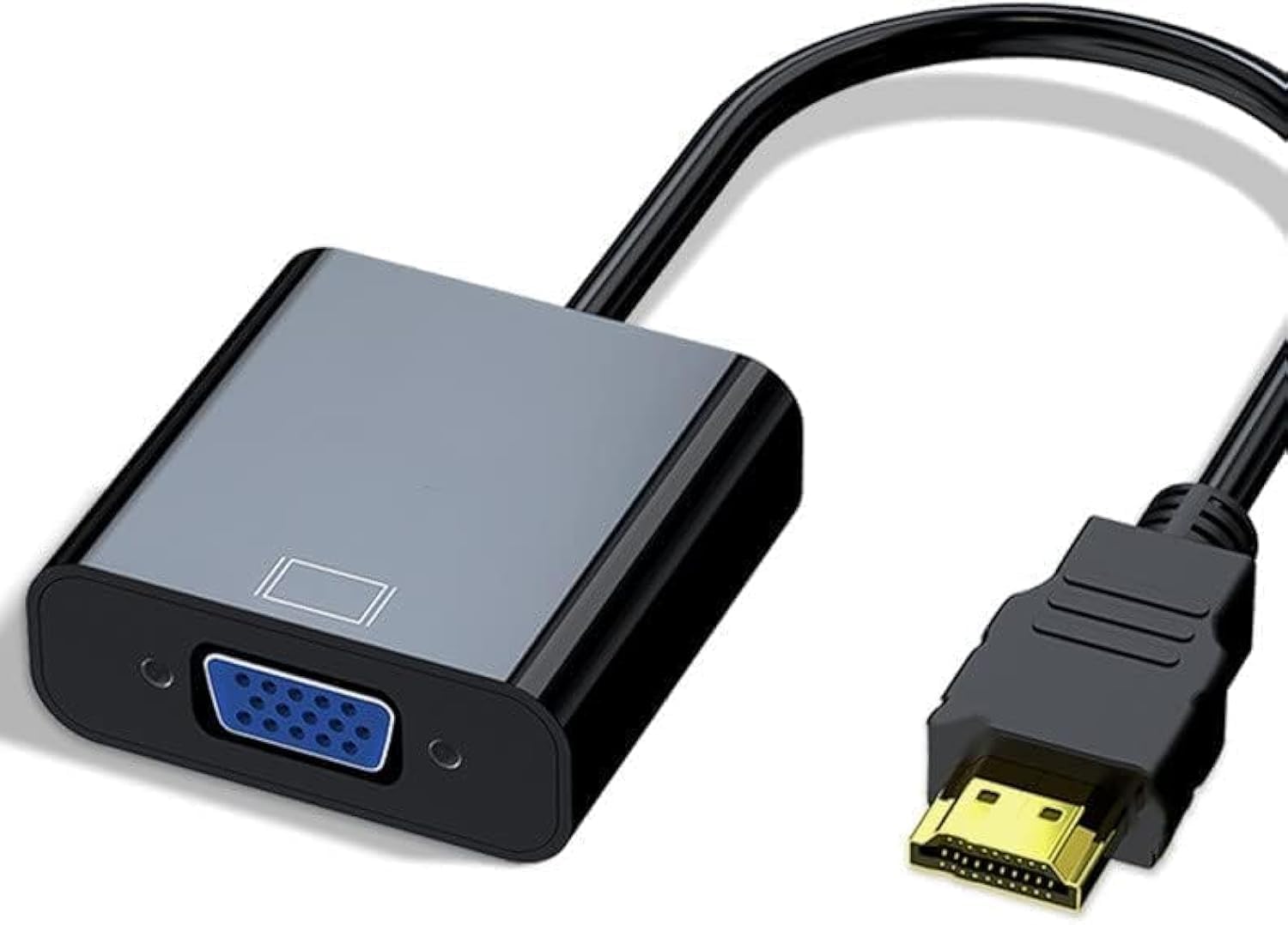 LBSC HDMI To VGA Adapter,1080P HDMI To VGA Converter (Male To Female) For Computer, Desktop, Laptop, PC, Monitor, Projector, HDTV, Chromebook, Raspberry Pi, Roku, Xbox And More (Black-1Pcs)-image-42