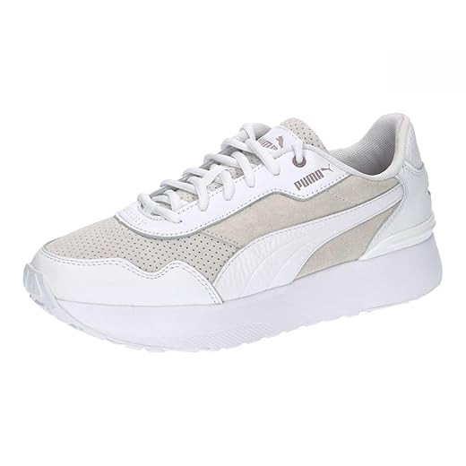 PUMA R78 Voyage Premium, Basket Femme, Natural Vachetta-Natural Vachetta-Sunblaze