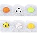 ZLTFashion 3D Prank Tricky Creative Glass Window Stickers Funny Auto Car Styling Ball Hits Car Body Window Sticker Self Adhesive Decal Accessories (Green Tennis)
