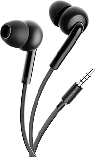 سماعات أذن بسلك كونش 2 نيو طراز OEP-320S بمقاس 3.5 ملم داخل الأذن مع ميكروفون وزر تحكم واحد مزودة بمشغلات 10 ملم وصوت باس وكابل متين من اورايمو