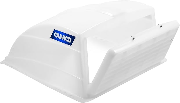 Camco 40431 RV White Roof Vent Cover