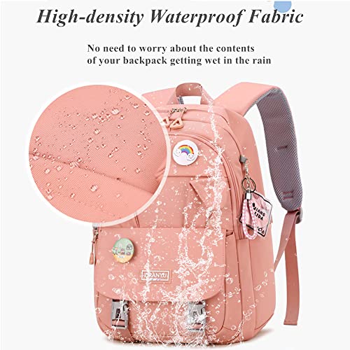 Kids Cute Bunny Casual Backpack Girls Elementary And Middle School Bag Teenage Travel Bag Waterproof Book Bag #TOP3