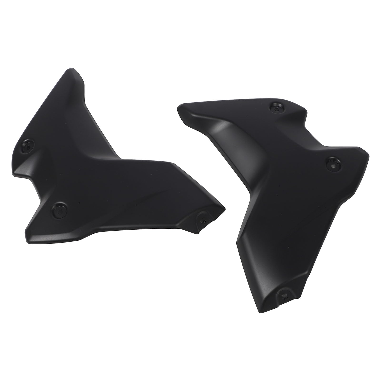 Tbest Vorderer Kühlerschutz Seitenverkleidungsabdeckung, Vorderer Kühlerschutz Seitenverkleidung Motorradschutz R1250GS LC R1250 GS R 1250GS 2018-2023 Hochwertiges ABS-Material (Black)