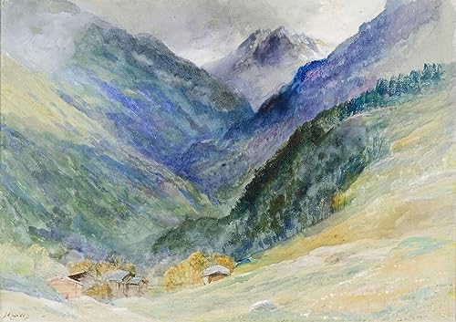 Tableau Toile Tyrol Macwhirter pour un salon élégant et chaleureux