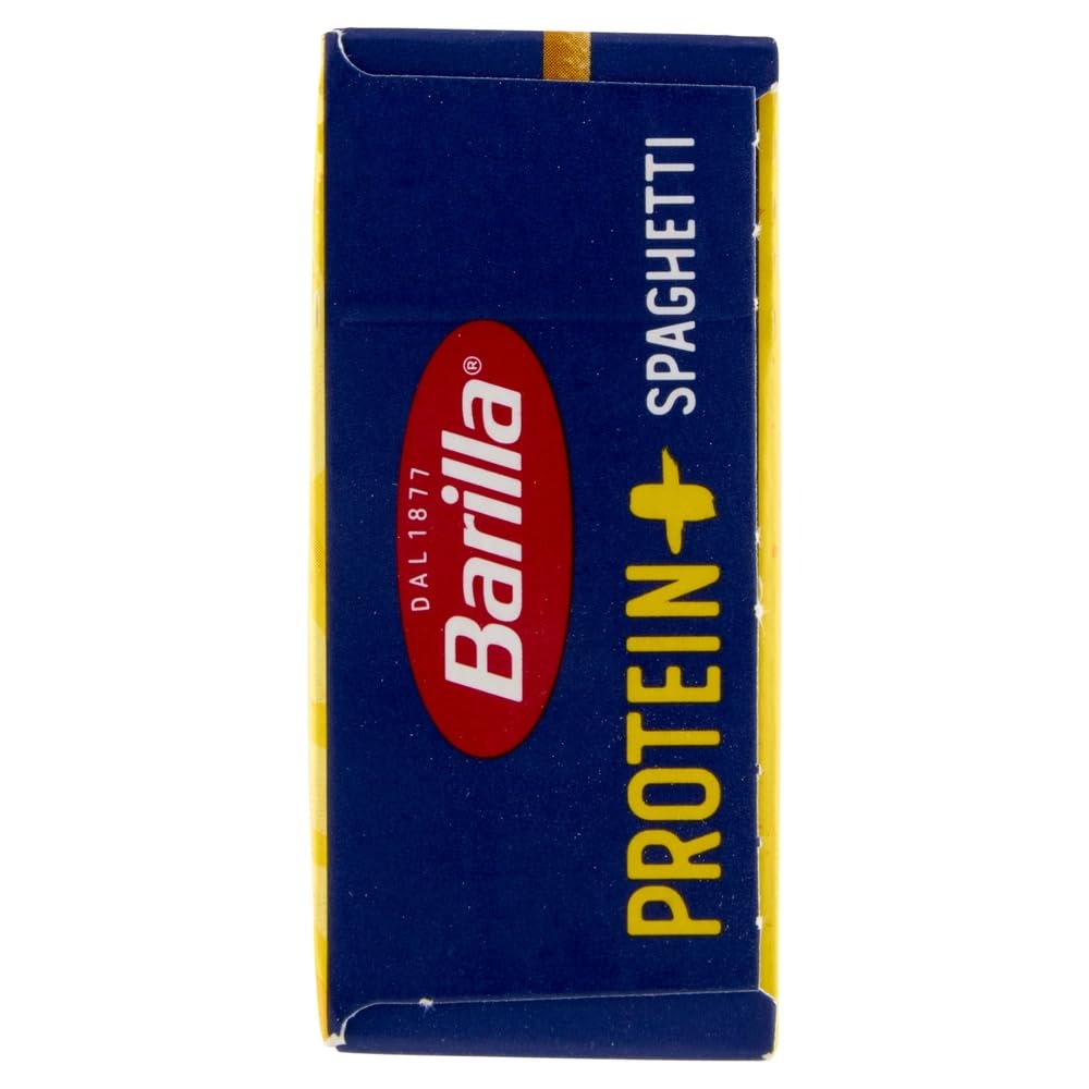 Barilla Protein+ Pasta Spaghetti – 24×400g / mit 20 g Protein/100g, pflanzlich, bronzegeschnitten, al dente Genuss + Beni Culinari Kostenloser Schlüsselanhänger