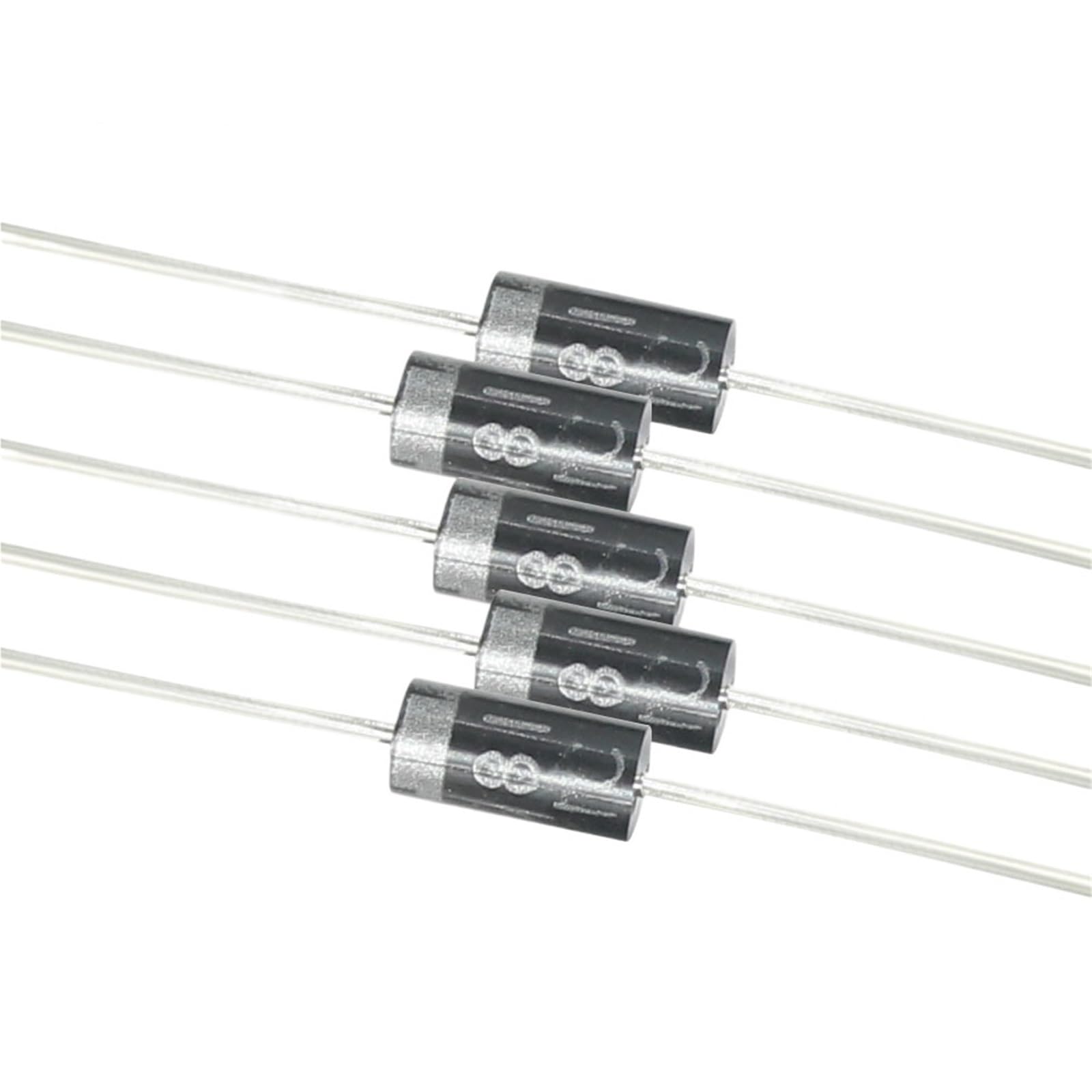 100/200 pz Diodo Schottky a Commutazione Rapida 1N4148 1N5817 1N5819 1N4007 1N5399 Kit Diodi Raddrizzatore DO-41 / DO-35 / DO-15(200pcs 1N5817)