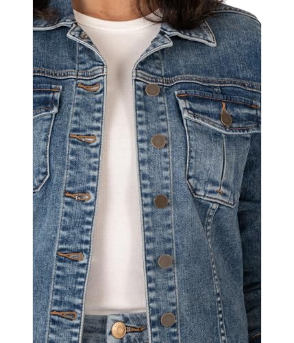 KUT from the Kloth Women's Kara Jacket No Waist with Rawhem3