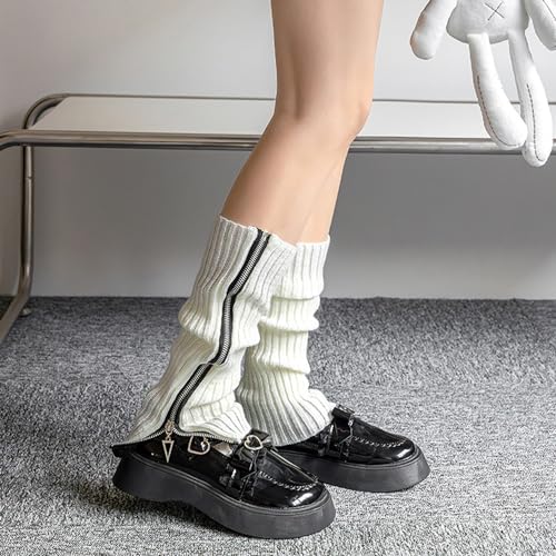 Image of Women's Long Socks Leg Warmers Boot Socks Winter Ankle Heap Sock Goth Leg Warmers