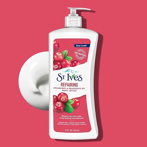 Miniatura 4 de St. Ives Loción Corporal Reparadora Aceite de Arándano y Semilla de Uva 21 oz, paquete de 1 (811500735)