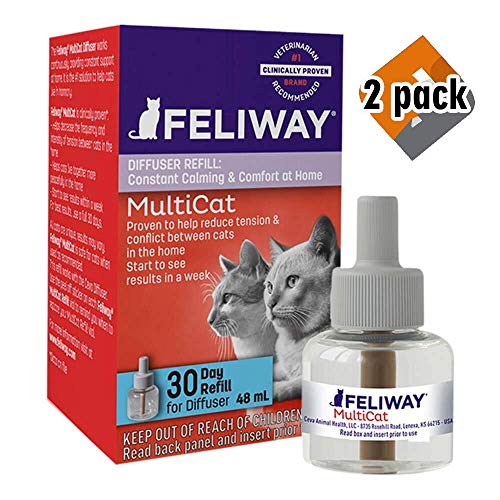 CEVA Animal Health FELIWAY MultiCat Refill for Cats, Pack 2