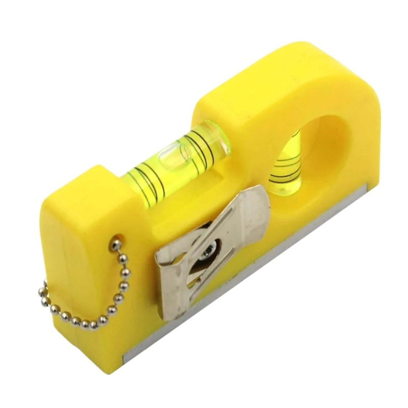 Règle de niveau à bulles, niveleur de boîte magnétique Portable puissant, inclinomètre à deux directions avec boucle 85x45x20MM