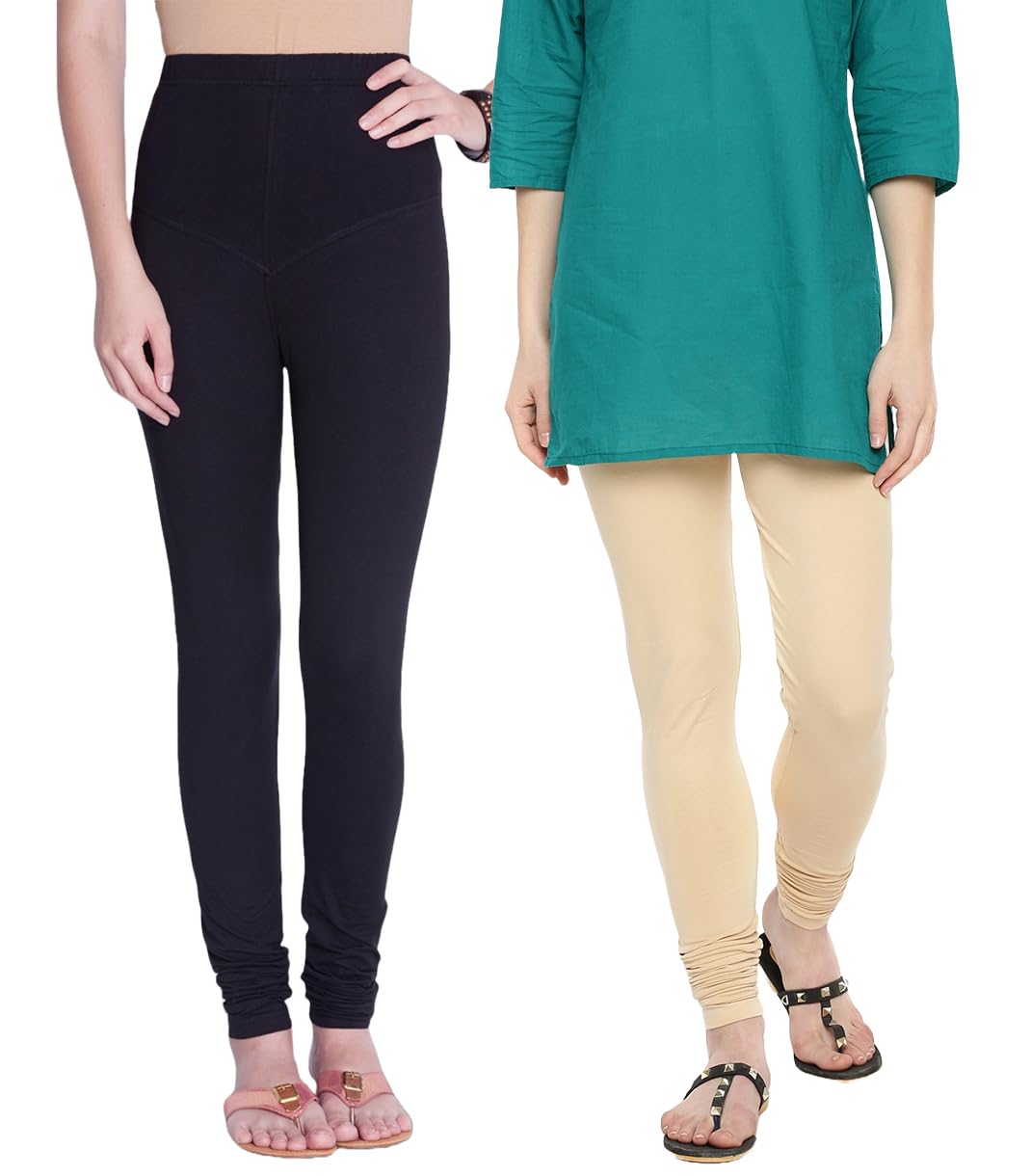 Dollar Missy Women's Cotton Four Way Stretchable Churidar Leggings