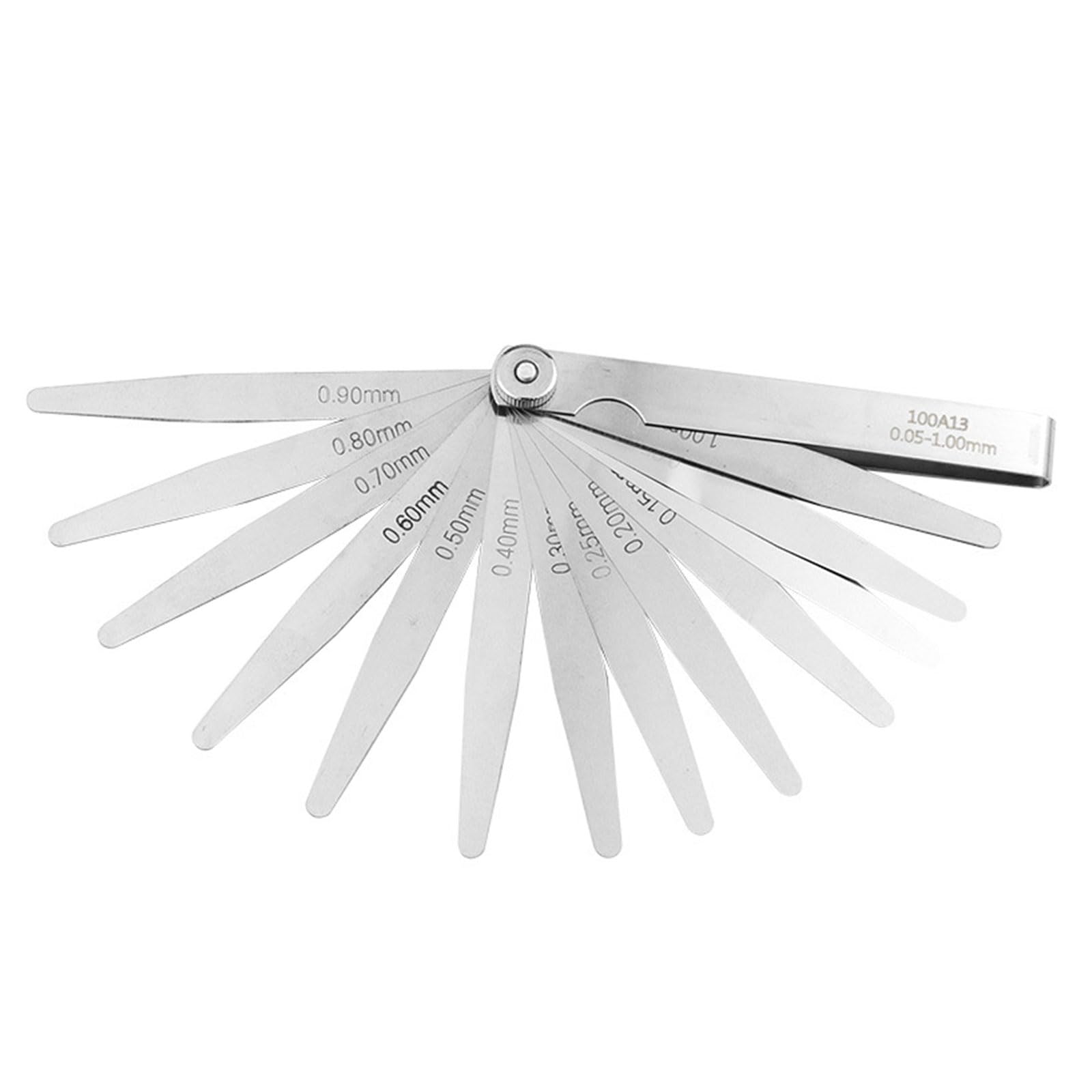 Feeler Gauges Set Stainless Steel Metric And Standard Thickness Gauges Tapered Feeler Gauges Measuring Tool