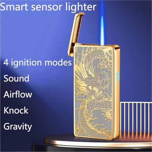 Encendedor inteligente metálico con cuatro modos de ignición miniatura 2