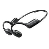 LYPERTEK Bone Conduction Headphones, IP68 Waterproof Swimming Headphones,Bluetooth 6.0 Open Earphones, 32GB Memory Bone Conduction Sports Earphones,Wireless Underwater Earbuds for Running,S30-Black