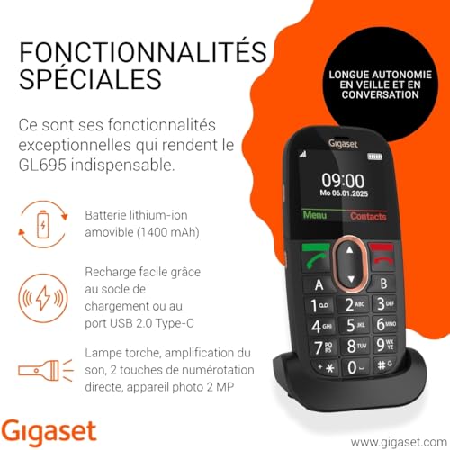 GIGASET GL695 - vue 6