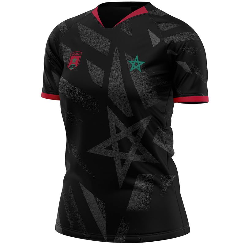Maillot Maroc MC-212 Femme Football Drapeau marocain