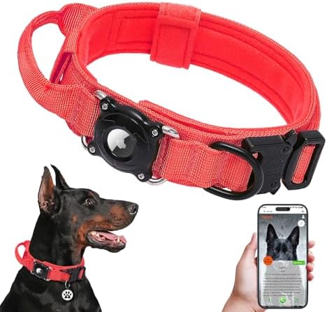 Smart Waterproof AirTag Dog Co...