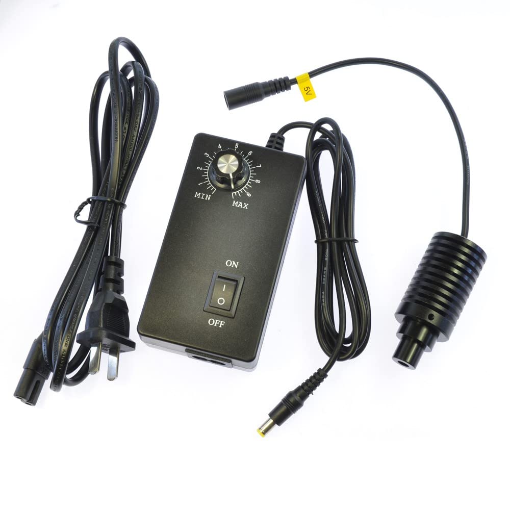 Ersatzteile für Labormikroskope 6mm-13mm-Mikroskop-Koaxial-Lichtquelle, 9 0V-240V. Weiß blau grünes rotes Licht optional, LED Spotlampe Helligkeit einstellbar