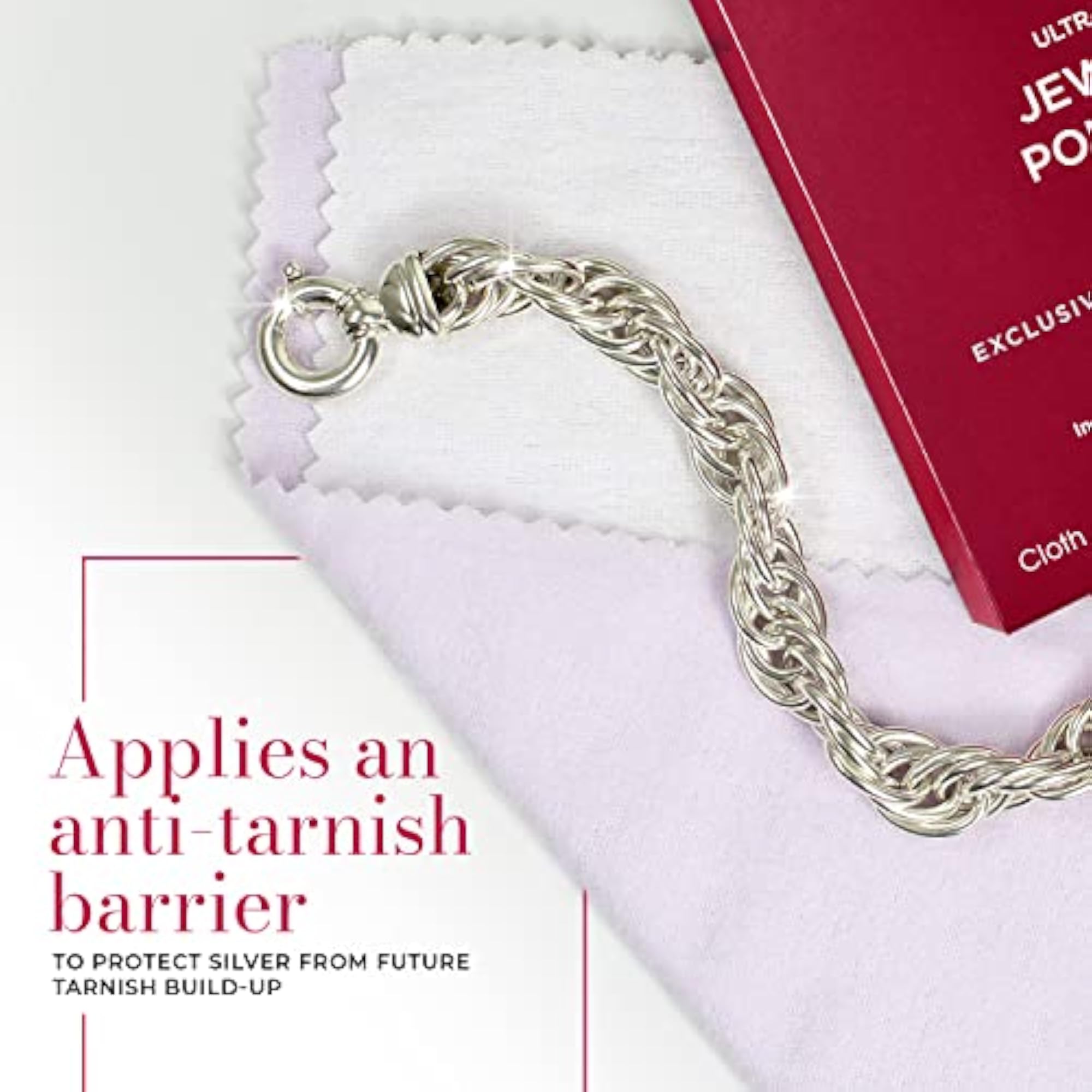 Silver Polishing Cloth for Jewellery Care