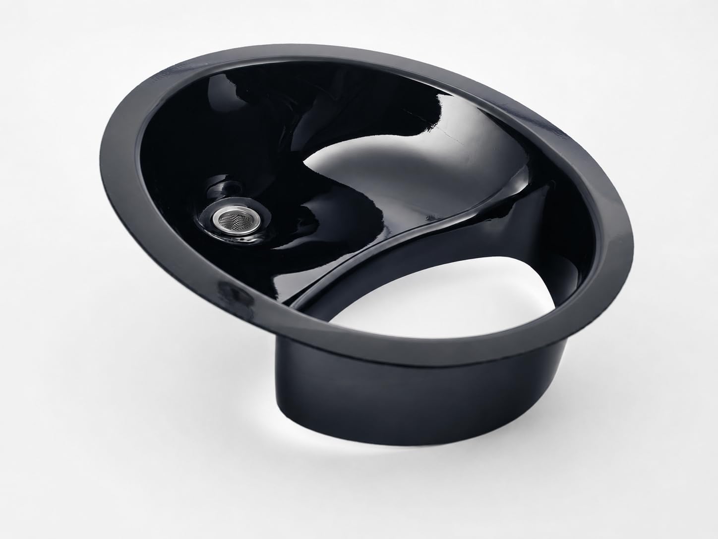 Insert de déviation pour toilette compostante en liquide par Free Range Designs | Séparateur universel facile à nettoyer en ABS (Blanc)