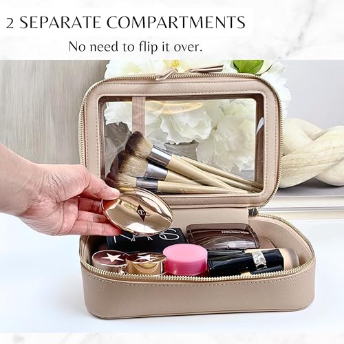 JAZD Women's Clear Cosmetic Bag3