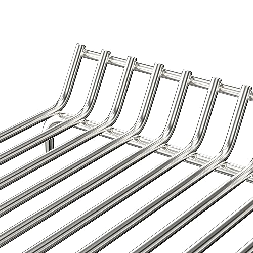 Image of SafBbcue BAC351 BBQ Warming Rack for Traeger Accessories 22 Series, Traeger Lil' Tex 22, Traeger Century 22 Pellet Grill, Traeger Eastwood 22 Series Shelf, Treager BBQ07 Stainless Steel Grill Rack