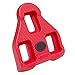Bike Cleats Compatible with Peloton Look ARC Delta - Indoor Cycling & Road Bike Bicycle Cleat Set - Fully Compatible with Peloton Pedals and Delta Clips (9 Degree Float) All Red Rhombus