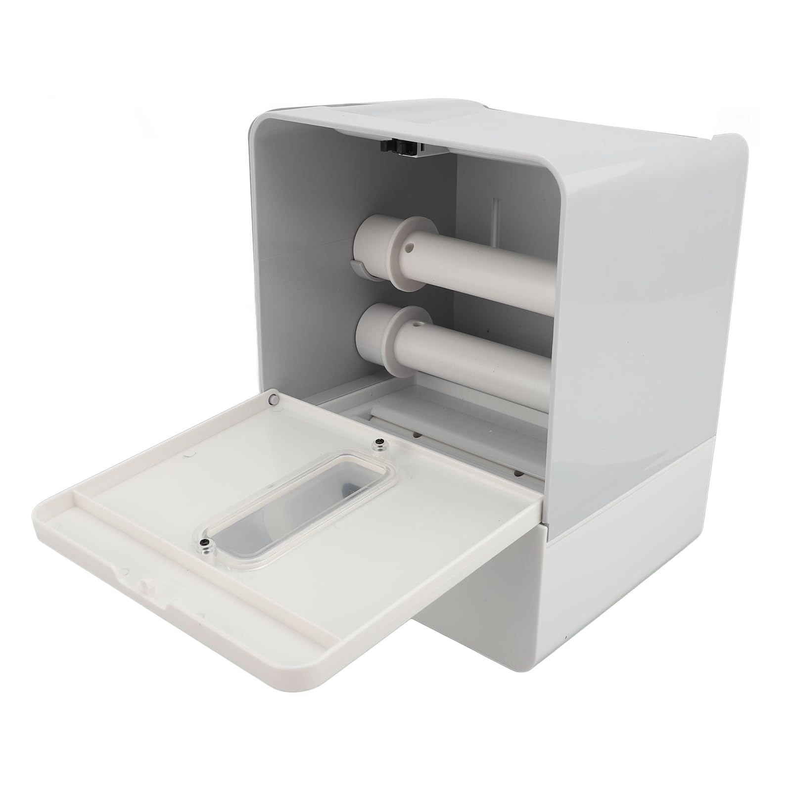 CHICIRIS Dispensador de Toallas de Papel Automático Sin Contacto, (Grey)