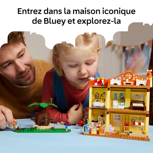 LEGO Bluey La Maison de Famille de Bluey Maquette Modulaire de la Série TV Jouet avec Nombreuses Pièces Jardin 4 Minifigurines & Accessoires Cadeau d'anniversaire Fille ou Garçon 11203 - vue 9