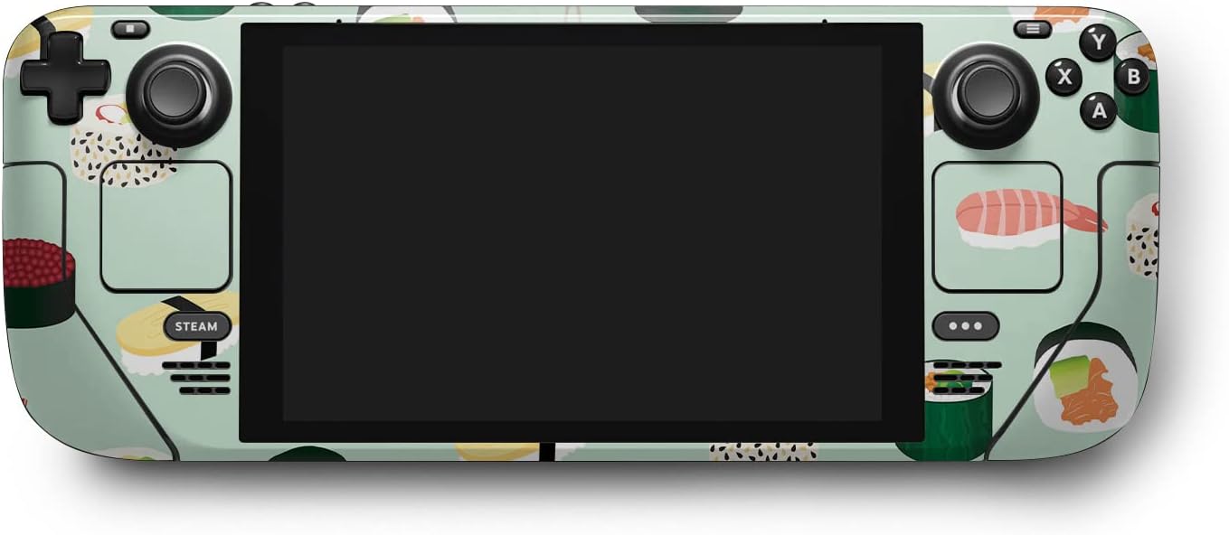 MightySkins Skin Compatible with Valve Steam Deck - Sushi | Protective, Durable, and Unique Vinyl Decal wrap Cover | Easy to Apply, Remove, and Change Styles | Made in The USA