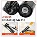 FIXSMITH Professional Lever Action Grease Gun- Heavy Duty Construction-10,000 PSI Max Pressure,Includes 12