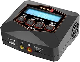 Hi-Tec X1 Pocket II AC Balance Charger/Discharger, Genuine Japanese Product 44306-BLK