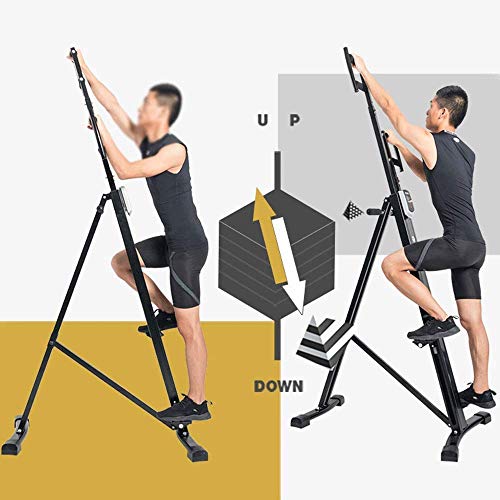 Image of Stepper，Stepper-Vertical Climber Folding Exercise Climbing Machine, Exercise Equipment Climber for Home Gym, Stair Stepp