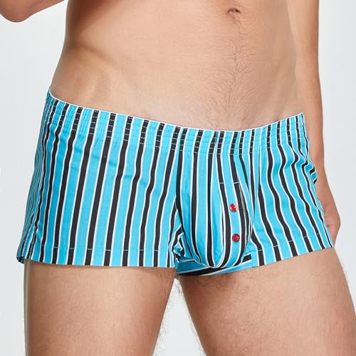 Men's Casual Stripe Boxer Shorts Sleepwear Underwear Arrow Panties Men Pajamas Sleep Bottoms4