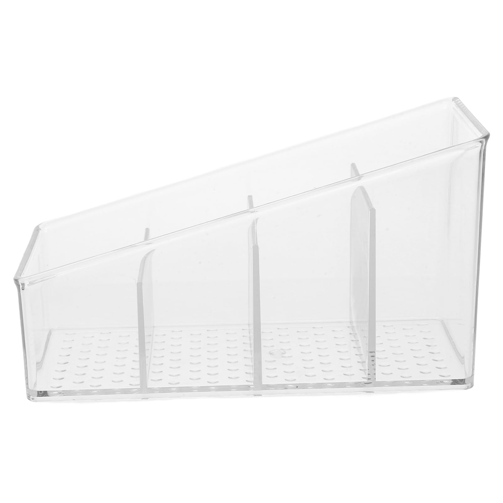 GLEAVI Tea Bag Organizer Box Compartments Tea Bag Storage Container Sugar Packet Holder and Elegant Design for Home and Restaurant Use Tea Bag Bin