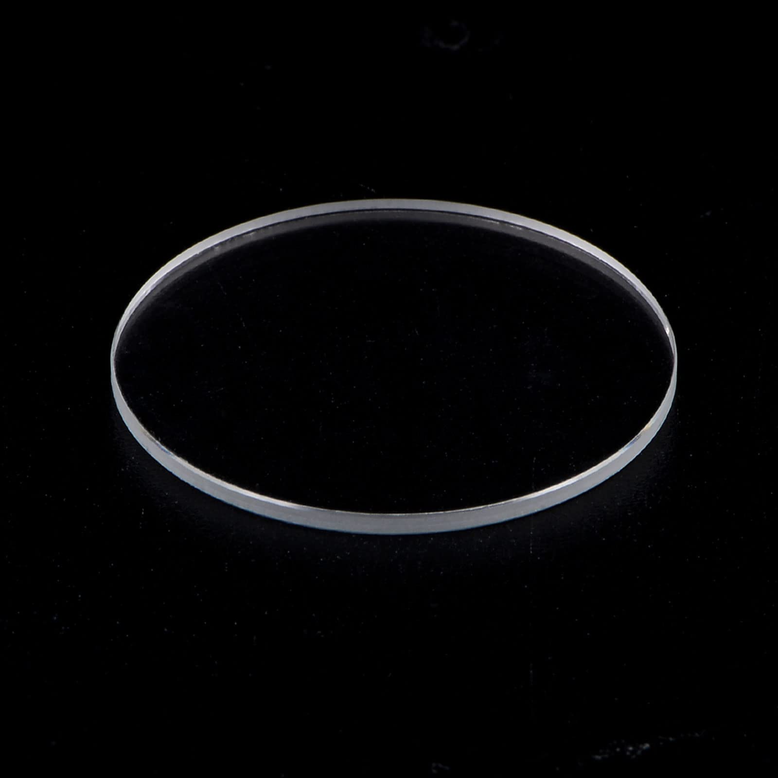 Lot De 2 Verres De Montre En Cristal Minéral - Diamètre 27 Mm, épaisseur 2 Mm - Transparent, Résistant Aux Rayures - Pour Remplacement Et Réparation De Montres - 8