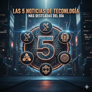 Las noticias de tecnolog&iacute;a m&aacute;s destacadas del d&iacute;a Audiolibro Por Howard | Las noticias Tech arte de port