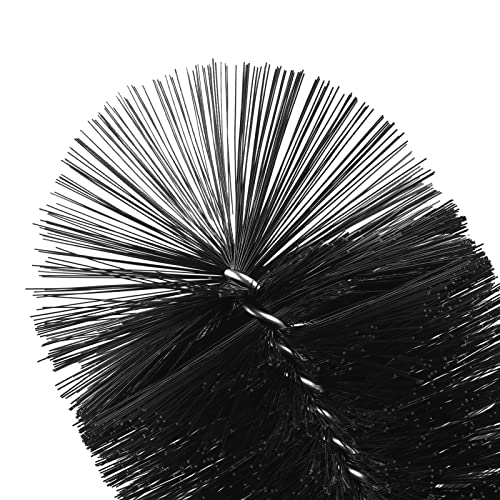 Image of Long Bottle Brush, 12.98 in Bendable Cleaner Brushes for Cleaning Neck Beer Bottles, Wine, Baby Bottles, Water Bottles, Tumblers, Flask, Bird Feeder, Vase, Pipes and Brewing Supplies Black /1Pack
