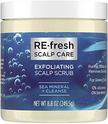 RE-fresh Scalp Care - Exfoliating Scalp Scrub - Sea Mineral + Cleanse (8.8 oz)