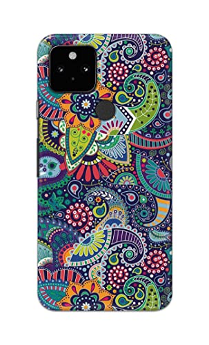 Image of Printed Hard Back Cover Case for Google Pixel 5 Back Cover (Miraculous Patterns) -1803