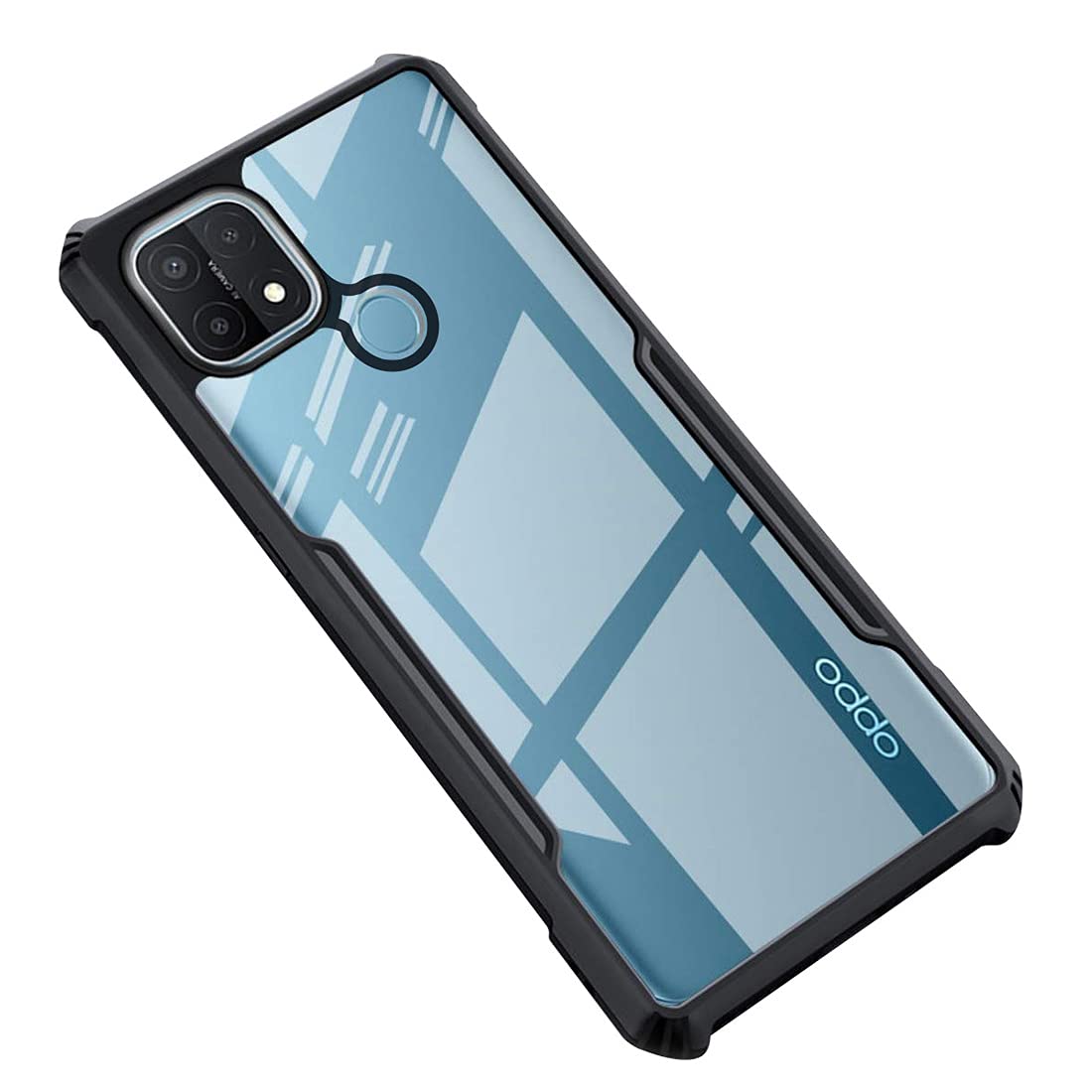 Amazon Brand - Solimo Mobile Cover (Soft & Flexible Shockproof Back Case with Cushioned Edges) for Oppo A15 / Oppo A15s (Black) (B098PDBLMJ) Amazon Price History, Amazon Price Tracker