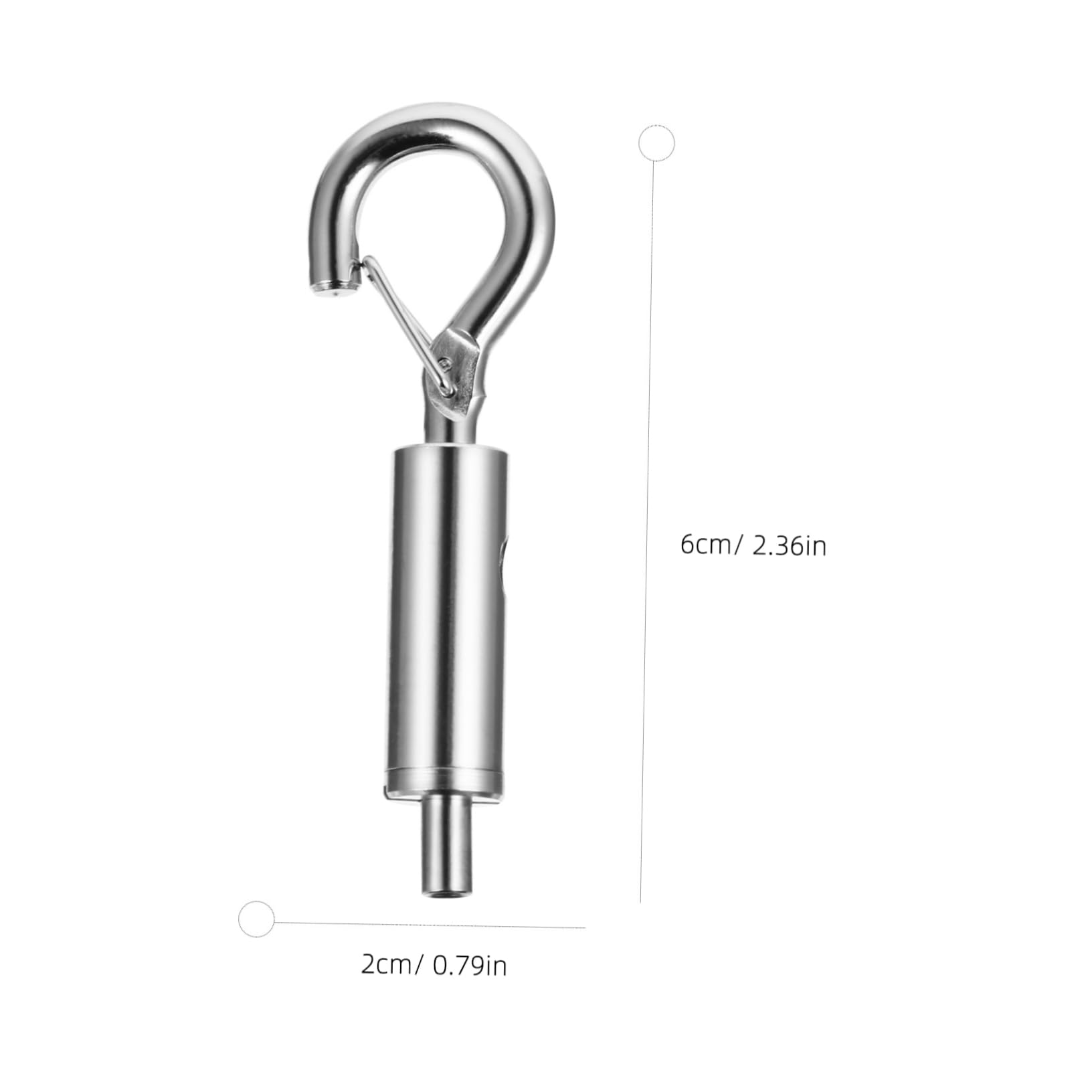 SOLUSTRE 6 Pcs Wire Rope Clamp Assortment Turnbuckle Wire Tensioner Eye Turnbuckle Stainless Hook Cable Clamp Hardware