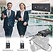 Wireless Lavalier Microphone, Comica CVM-WM200A 96-Channel UHF Wireless Lapel Microphone System for Cameras/XLR Camcorders Interview Youtube Video Recording, Dual Lav Mic with 394FT Transmission