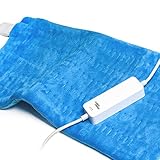 Heating Pad Electric Fast-Heating for Back/Waist/Abdomen/Shoulder/Neck Pain and Cramps Relief -...